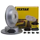 Textar Bremsenset Bremsscheiben Ø292 belüftet Bremsbeläge hinten Nissan Renault