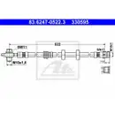 2x ATE Bremsschlauch vorn VW Polo 9N Skoda Fabia Seat Ibiza Cordoba BJ beachten!