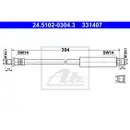 2x ATE Bremsschlauch vorn BMW 3er 5er 6er 7er Baujahr beachten!