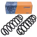 2x Spidan Fahrwerksfeder Hinterachse Skoda Octavia Roomster VW Golf Bora