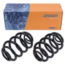 2x Spidan Fahrwerksfeder 55073 Hinterachse Renault Clio II