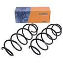 2x Spidan Fahrwerksfeder 85004 Vorderachse Citroen C2