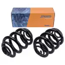 2x Spidan Fahrwerksfeder 49763 Hinterachse VW Transporter T4 Bus Kasten Pritsche