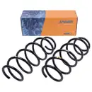 2x Spidan Fahrwerksfeder 56291 Vorderachse Skoda Fabia I Roomster VW Polo 9N