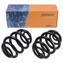 2x Spidan Fahrwerksfeder 55085 Hinterachse BMW 3er E46