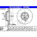 ATE 24.0124-0262.2 Bremsscheiben 2 Stück hinten für BMW