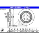 Original ATE 24.0110-0411.1 Bremsscheiben 2 Stück hinten für KIA