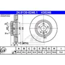 Original ATE 24.0130-0246.1 Bremsscheiben 2 Stück vorn für LAND ROVER