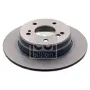FEBI BILSTEIN 04629 Bremsscheiben 2 Stück hinten für MERCEDES-BENZ