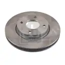 FEBI BILSTEIN 05645 Bremsscheiben 2 Stück vorne für FORD
