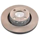 FEBI BILSTEIN 08573 Bremsscheiben 2 Stück vorn für AUDI