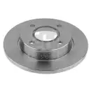 FEBI BILSTEIN 10518 Bremsscheiben 2 Stück vorn für FORD