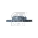 FEBI BILSTEIN 105851 Bremsscheiben 2 Stück vorn für OPEL