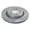 FEBI BILSTEIN 105852 Bremsscheiben 2 Stück hinten für OPEL
