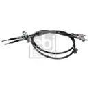 FEBI BILSTEIN 106349 Bremsscheiben 2 Stück hinten für OPEL