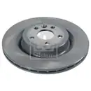 FEBI BILSTEIN 106607 Bremsscheiben 2 Stück hinten für MERCEDES-BENZ