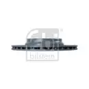 FEBI BILSTEIN 106607 Bremsscheiben 2 Stück hinten für MERCEDES-BENZ