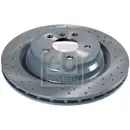 FEBI BILSTEIN 106607 Bremsscheiben 2 Stück hinten für MERCEDES-BENZ