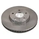 FEBI BILSTEIN Bremsscheiben 2 Stück vorn z. Bsp. für FORD