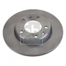 FEBI BILSTEIN Bremsscheiben 2 Stück hinten z. Bsp. für PEUGEOT