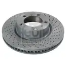 FEBI BILSTEIN 108413 Bremsscheiben 2 Stück vorn für TOYOTA