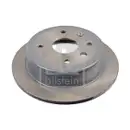 FEBI BILSTEIN Bremsscheiben 2 Stück hinten z. Bsp. für LAND ROVER