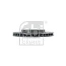 FEBI BILSTEIN 108596 Bremsscheiben 2 Stück hinten für NISSAN