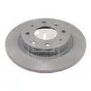 FEBI BILSTEIN 108596 Bremsscheiben 2 Stück hinten für NISSAN