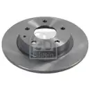 FEBI BILSTEIN 108608 Bremsscheiben 2 Stück vorn für KIA