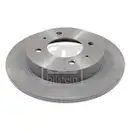 FEBI BILSTEIN 108608 Bremsscheiben 2 Stück vorn für KIA