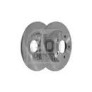 FEBI BILSTEIN 108609 Bremsscheiben 2 Stück hinten für SUZUKI