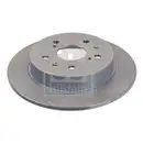 FEBI BILSTEIN 108609 Bremsscheiben 2 Stück hinten für SUZUKI
