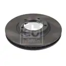 FEBI BILSTEIN 108597 Bremsscheiben 2 Stück für HYUNDAI