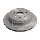 FEBI BILSTEIN 108637 Bremsscheiben 2 Stück hinten für HYUNDAI