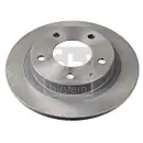 FEBI BILSTEIN 108658 Bremsscheiben 2 Stück hinten für MAZDA