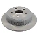 FEBI BILSTEIN 108648 Bremsscheiben 2 Stück vorn für NISSAN