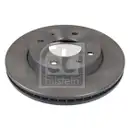 FEBI BILSTEIN 108663 Bremsscheiben 2 Stück vorn für HYUNDAI