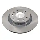 FEBI BILSTEIN 108666 Bremsscheiben 2 Stück hinten für MAZDA