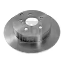 FEBI BILSTEIN 108667 Bremsscheiben 2 Stück vorn für PEUGEOT