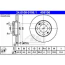 ATE 24.0108-0106.1 Bremsscheiben 2 Stück CITROËN