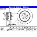 ATE 24.0109-0146.1 Bremsscheiben 2 Stück CHRYSLER