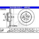 ATE 24.0109-0163.1 Bremsscheiben 2 Stück TOYOTA