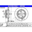 ATE 24.0109-0169.1 Bremsscheiben 2 Stück HONDA
