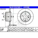 ATE 24.0110-0185.1 Bremsscheiben 2 Stück MERCEDES-BENZ