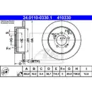 ATE 24.0110-0330.1 Bremsscheiben 2 Stück CITROËN