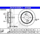 ATE 24.0110-0324.1 Bremsscheiben 2 Stück KIA