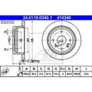 ATE 24.0110-0340.1 Bremsscheiben 2 Stück hinten CHEVROLET