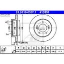 ATE 24.0110-0357.1 Bremsscheiben 2 Stück KIA