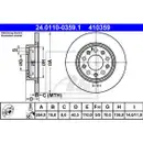 ATE 24.0110-0359.1 Bremsscheiben 2 Stück ALFA ROMEO