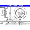 ATE 24.0110-0366.1 Bremsscheiben 2 Stück für SUBARU